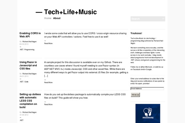 Blogum theme site design template sample