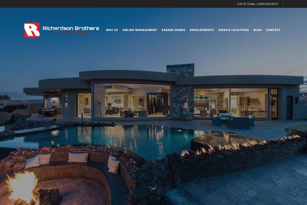 Osmosis theme site design template sample