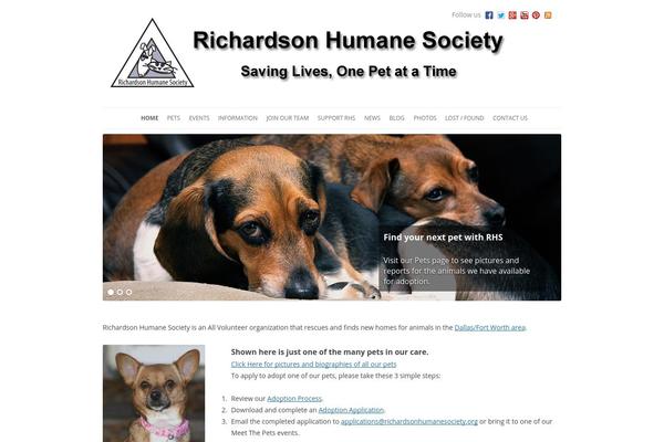 richardsonhumanesociety.org site used Petclub
