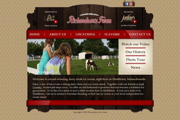 Site using Simple Retail Menus plugin