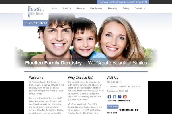 Panacea theme site design template sample