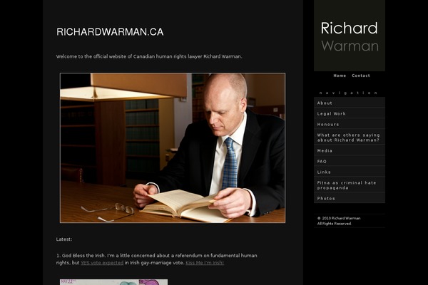 richardwarman.ca site used Photo Nexus