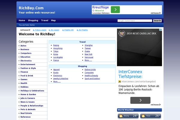 HeatMap Adsense Theme theme site design template sample