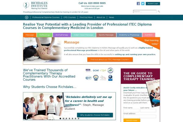 Site using Code Embed plugin