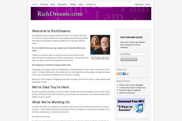 Site using Social Profiles Widget plugin