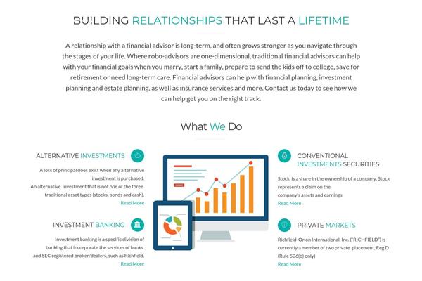 Fortuna-child theme site design template sample