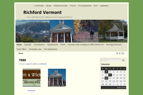 Site using CalPress Calendar plugin