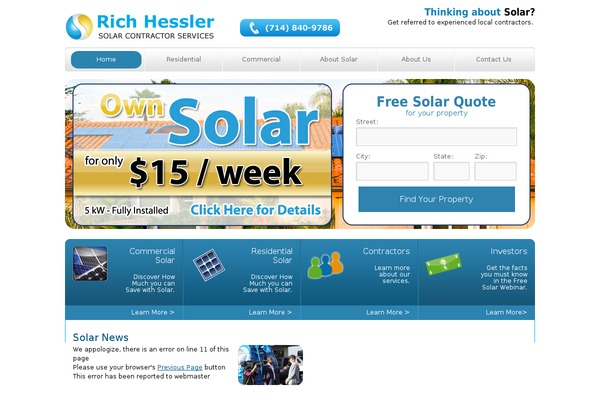 richhesslersolar.com site used Rhs