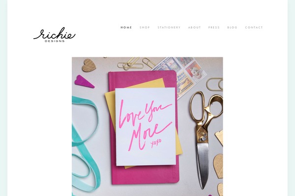 richiedesigns.com site used Richie