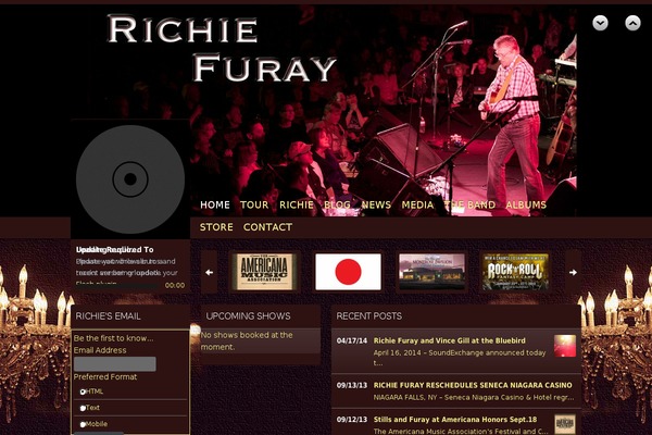 Soundcheck theme site design template sample
