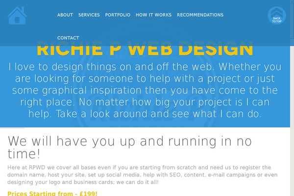 Cluster theme site design template sample