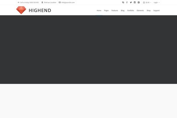 Site using Socialsnap plugin