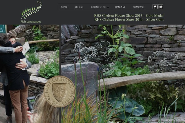 Storm theme site design template sample