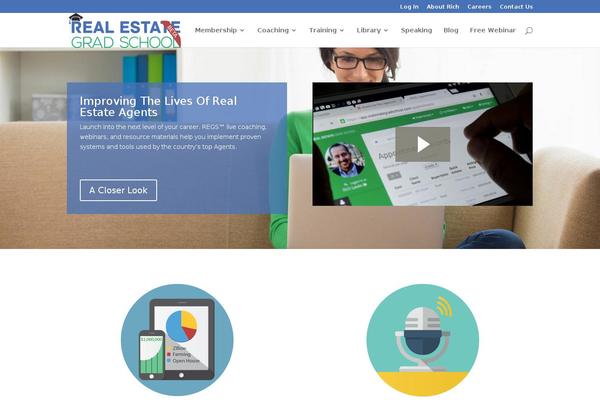Divi Child theme site design template sample