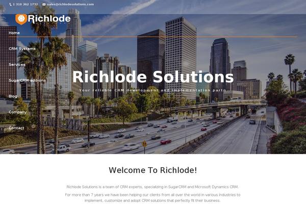 Site using Meks Smart Social Widget plugin