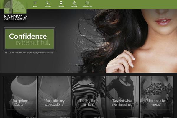 Richmond theme site design template sample