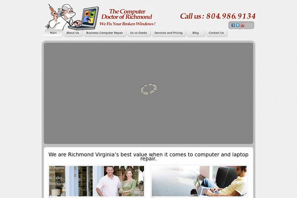 Clockstone theme site design template sample