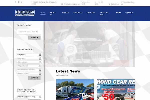 Site using Widgets on Pages plugin