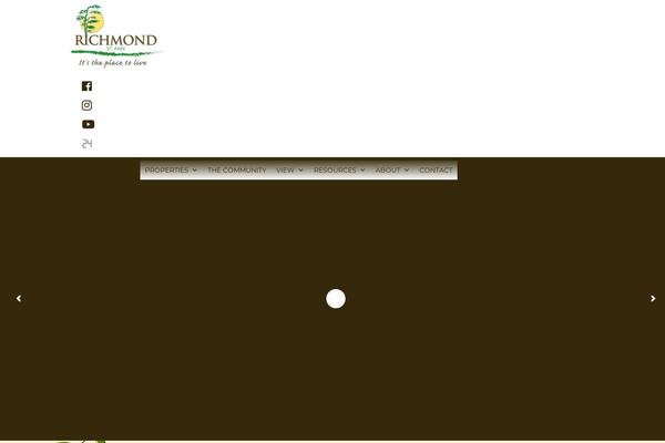 Richmond theme site design template sample