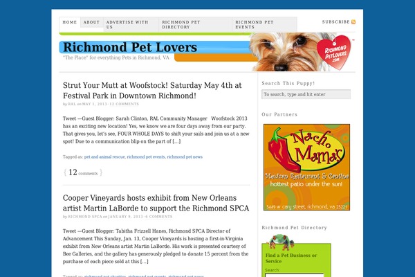 Thesis 1.6 theme site design template sample