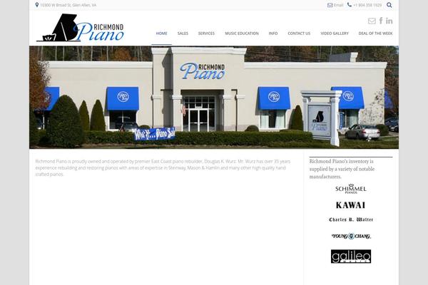 Albar theme site design template sample