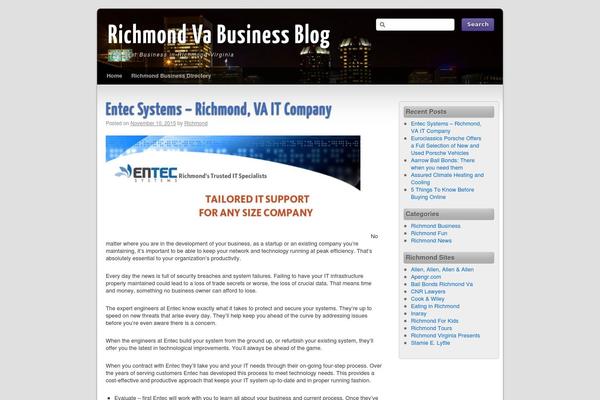 Third Style theme site design template sample