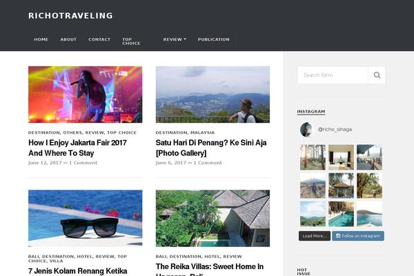 Rowling theme site design template sample