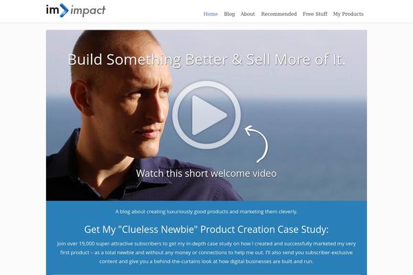 Focusblog theme site design template sample