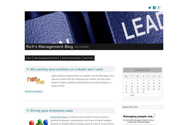 Site using Inline Tweet Sharer plugin