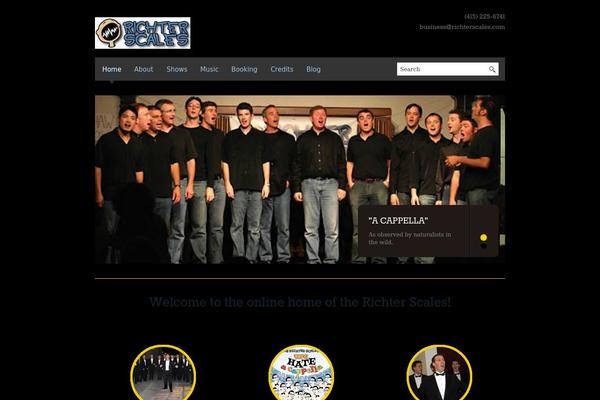 Blackbird theme site design template sample