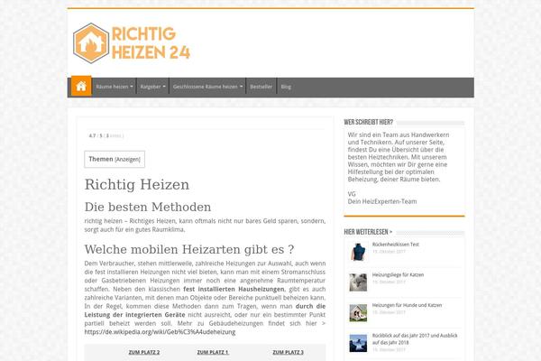 Site using Advanced Recent Posts plugin