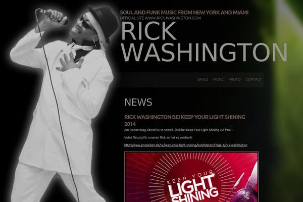 rick-washington.com site used Rick