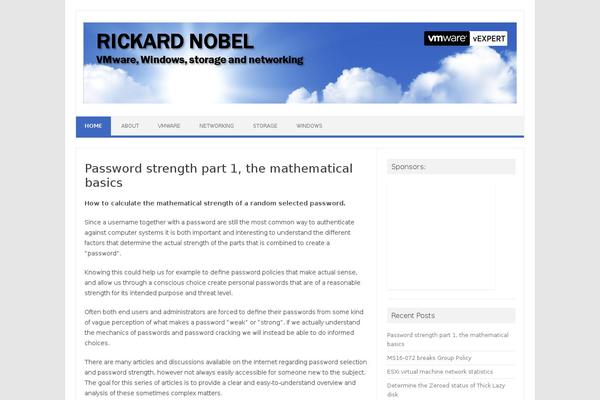 ResponsiveBlogily theme site design template sample