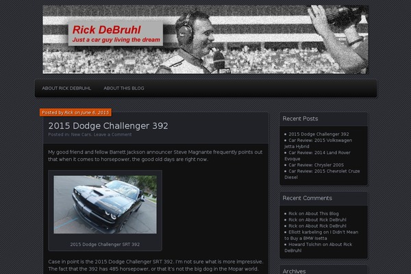 Parament theme site design template sample