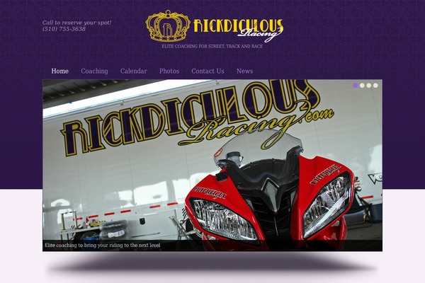 Hospitality theme site design template sample