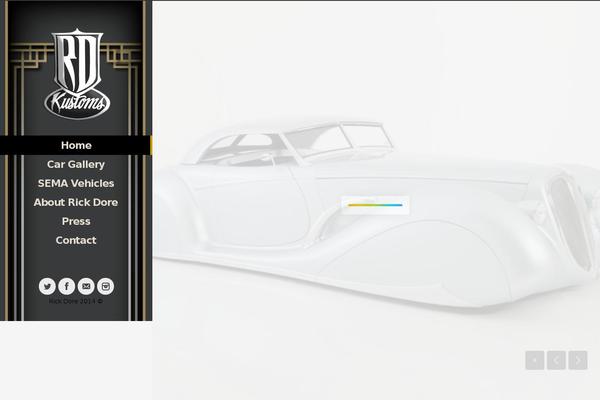 Liquidfolio theme site design template sample