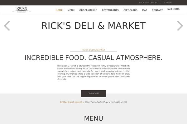 rickerwins theme websites examples