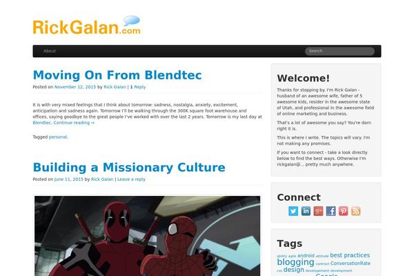 The Bootstrap theme site design template sample