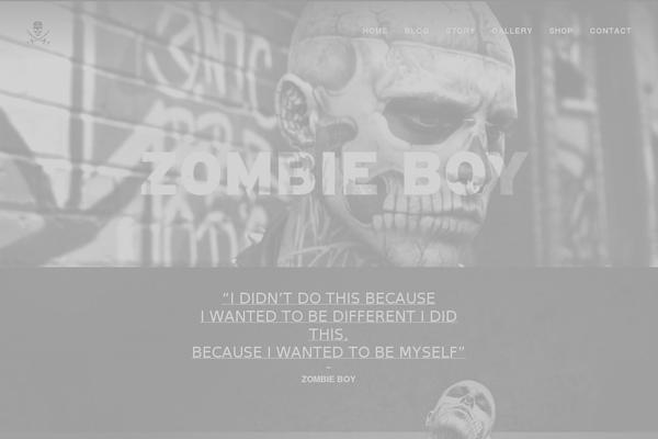 Lobo theme site design template sample