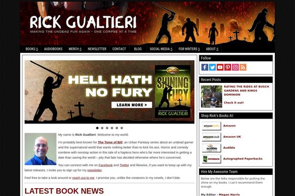Frontier theme site design template sample