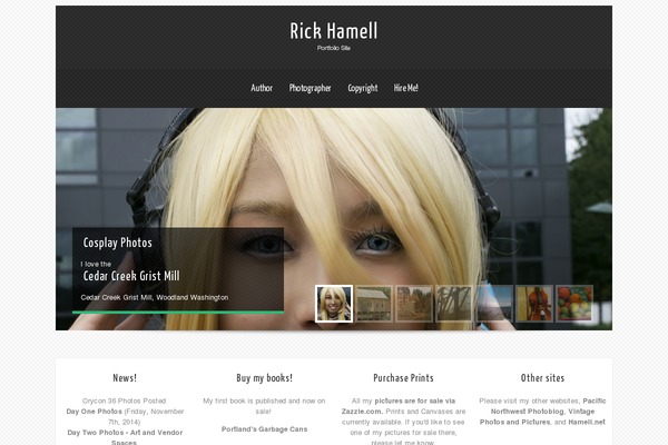 Theron Lite theme site design template sample