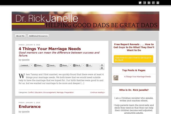 Get Noticed theme site design template sample