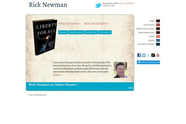 rickjnewman.com site used Newman