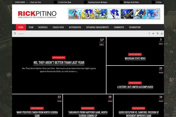 KAMI theme site design template sample