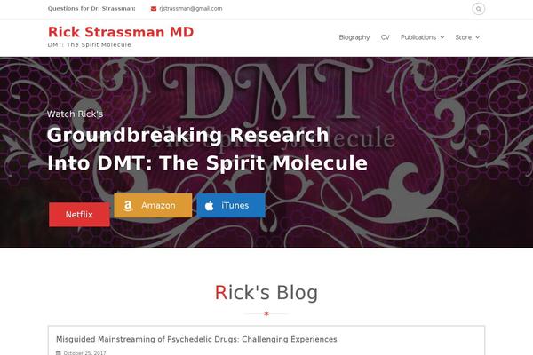 rickstrassman.com site used Travel-eye-pro