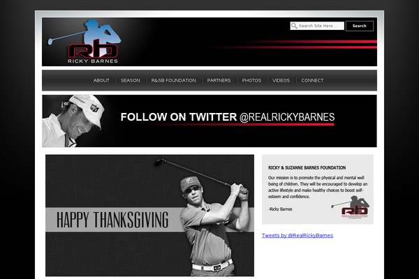 rickybarnesgolf.com site used Phil_mickelson_theme