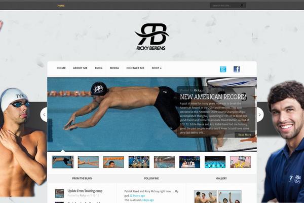 Aggregate theme site design template sample
