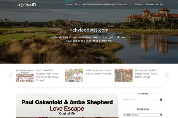 Sidewalk theme site design template sample