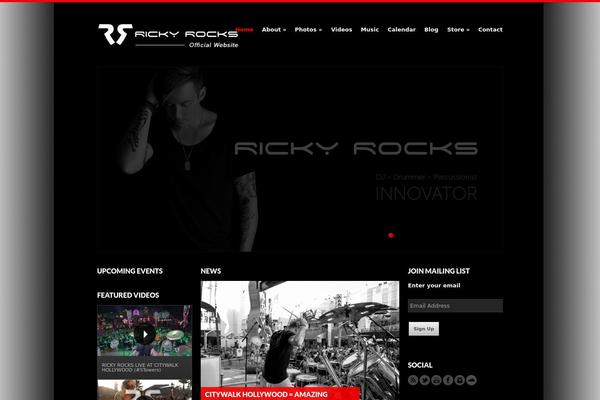 Wp_muzak theme site design template sample