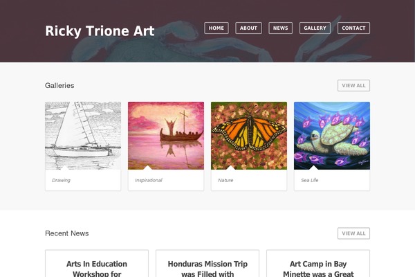 rickytrioneart.com site used Wave-v1.0.2
